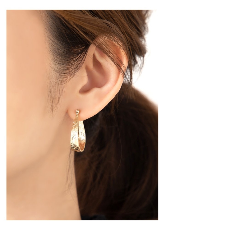 ピアス フープピアス 金属アレルギー | CREAM-DOT | 詳細画像5 