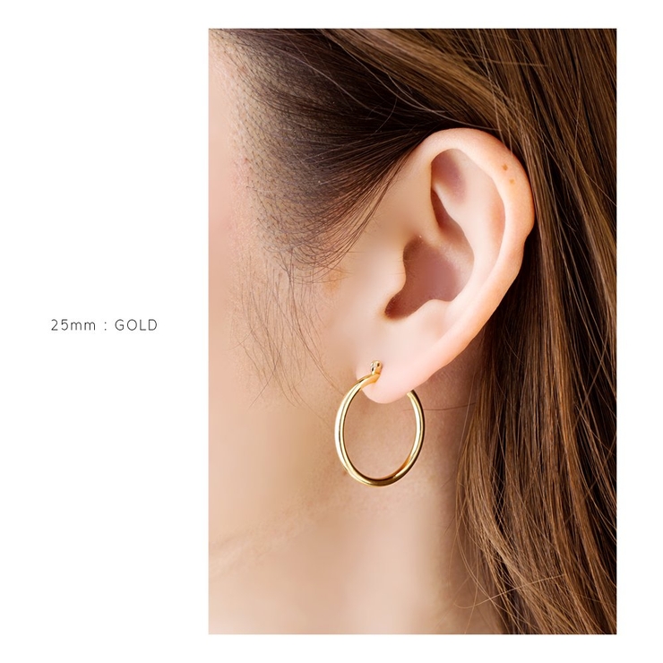 フープピアス 約2.5cm 10K 20230403_5189fc.jpg