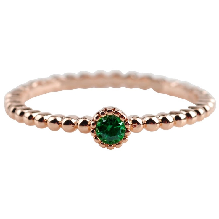 5月 | リング 指輪 18kコーティング | CREAM-DOT