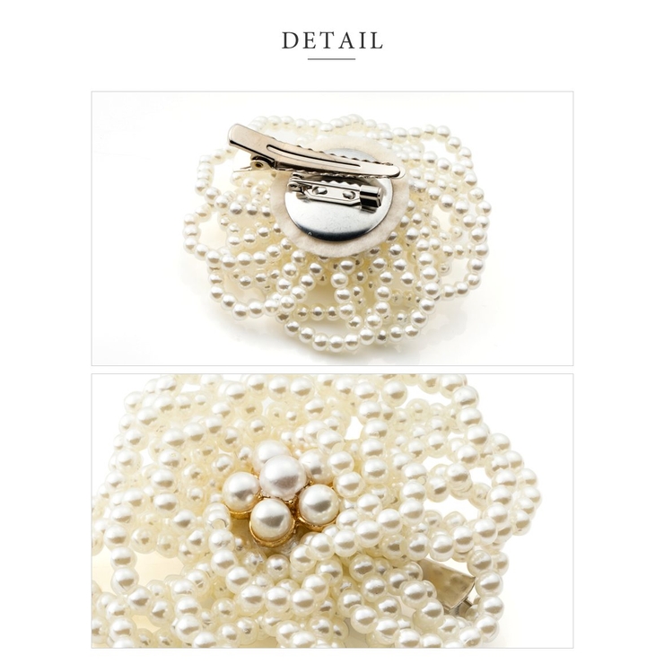 ブローチ コサージュ フォーマル[品番：CRMA0007186]｜CREAM-DOT