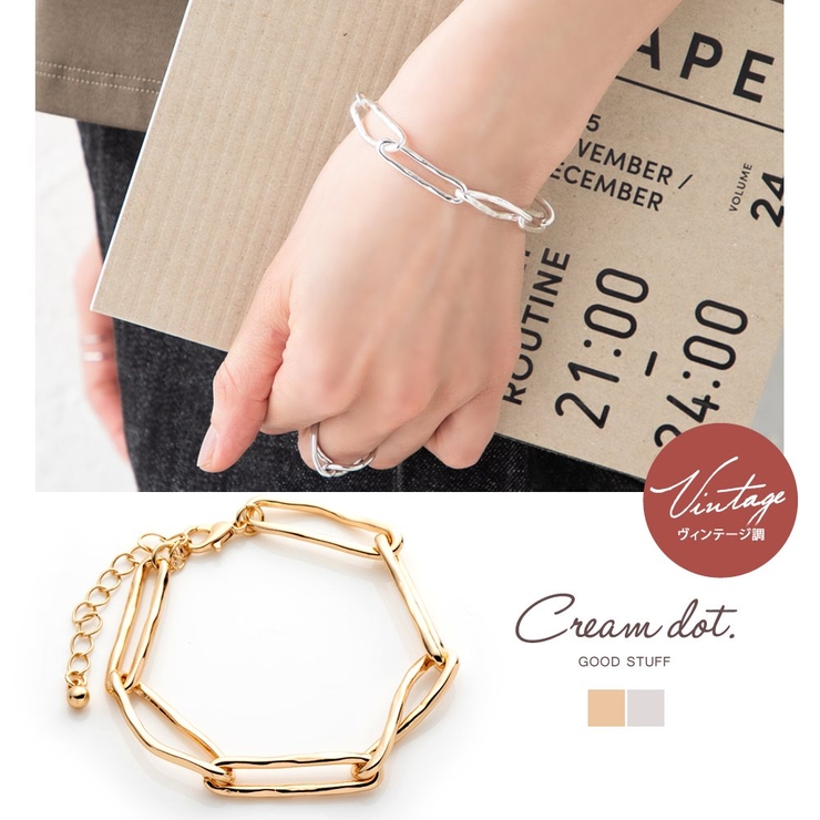 ブレスレット 金属アレルギー ニッケルフリー | CREAM-DOT | 詳細画像1 