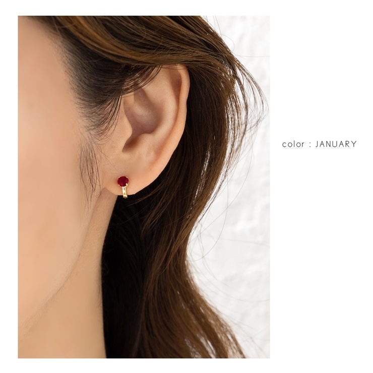 ピアス 18kコーティング レディース | CREAM-DOT | 詳細画像8 