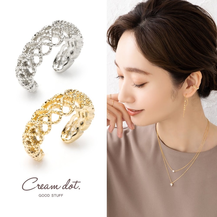 イヤーカフ レディース イヤーカフス | CREAM-DOT | 詳細画像1 