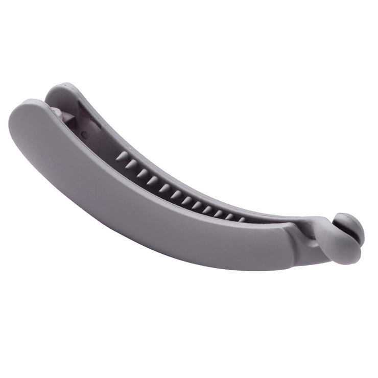 グレー | バナナクリップ ヘアクリップ ヘアアクセサリー | CREAM-DOT