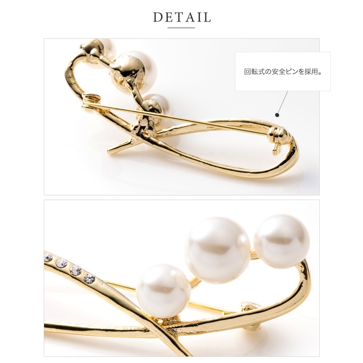 ブローチ フォーマル 卒業式 | CREAM-DOT | 詳細画像4 