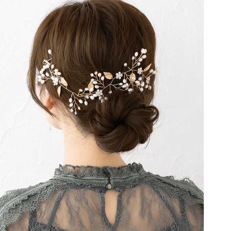 ヘッドドレス ヘアピン バックカチューシャ [品番：CRMA0008173]｜CREAM-DOT（クリームドット）のレディースファッション通販｜SHOPLIST（ショップリスト）