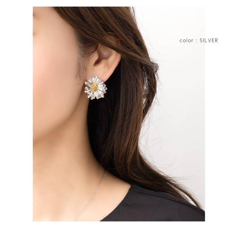 ピアス 大ぶりピアス チタンポスト[品番：CRMA0008303]｜CREAM-DOT
