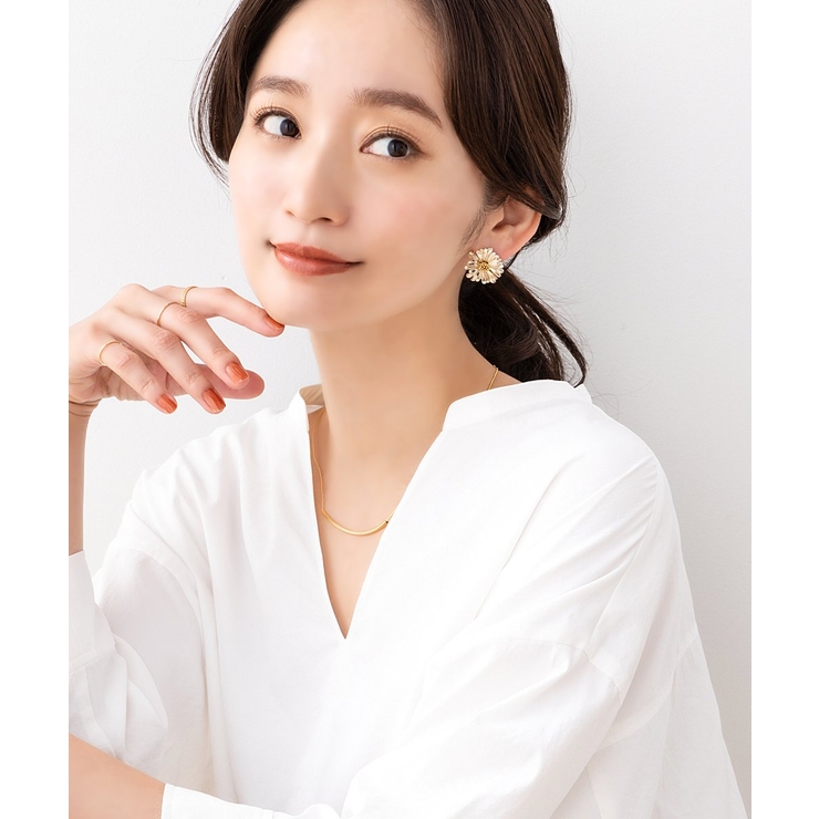 ピアス 大ぶりピアス チタンポスト[品番：CRMA0008303]｜CREAM-DOT