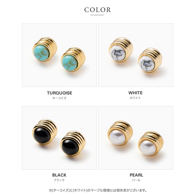 穴不要 ピアス見え マグネットイヤリング | CREAM-DOT | 詳細画像4 