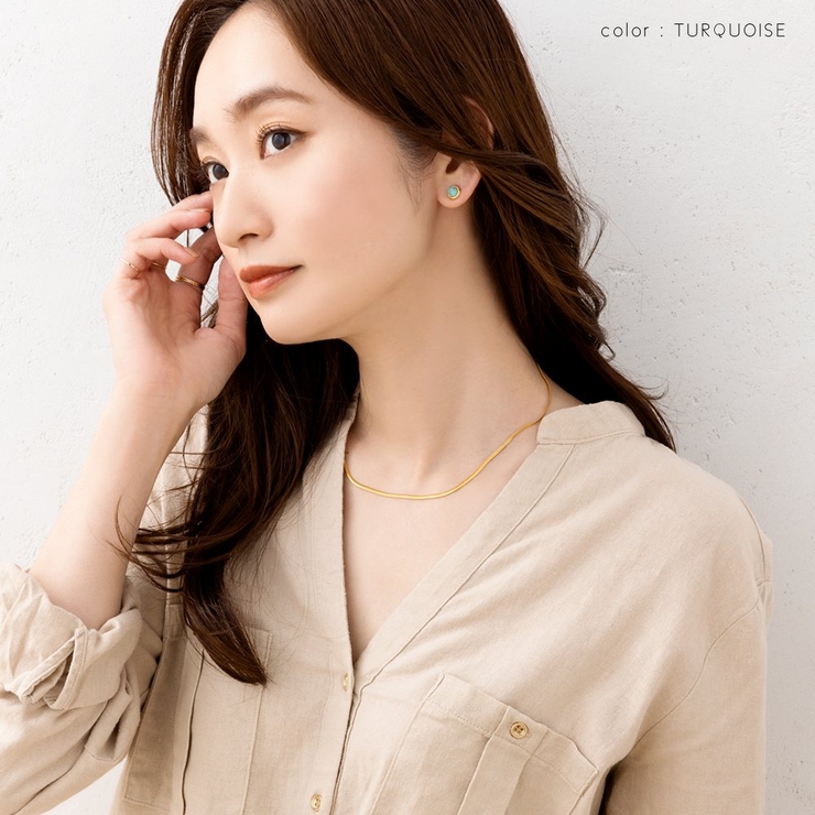 穴不要 ピアス見え マグネットイヤリング | CREAM-DOT | 詳細画像8 