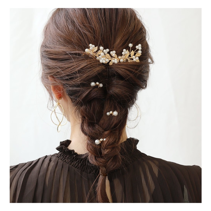 5点セット 結婚式アクセ ヘアピン | CREAM-DOT | 詳細画像8 