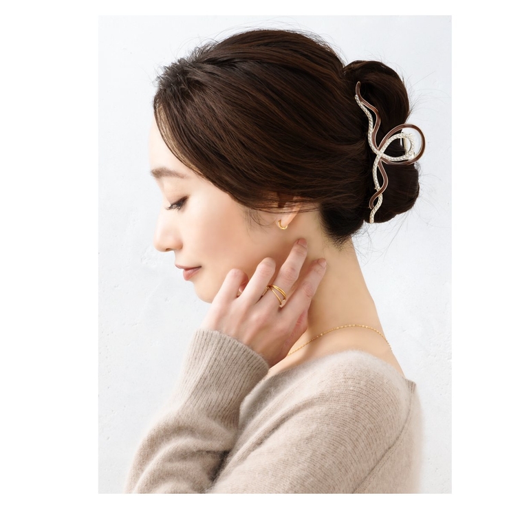 バンスクリップ ヘアクリップ レディース | CREAM-DOT | 詳細画像7 