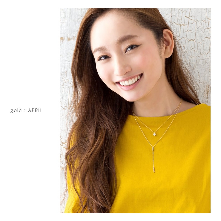 ネックレス 誕生月カラー 18kコーティング | CREAM-DOT | 詳細画像8 