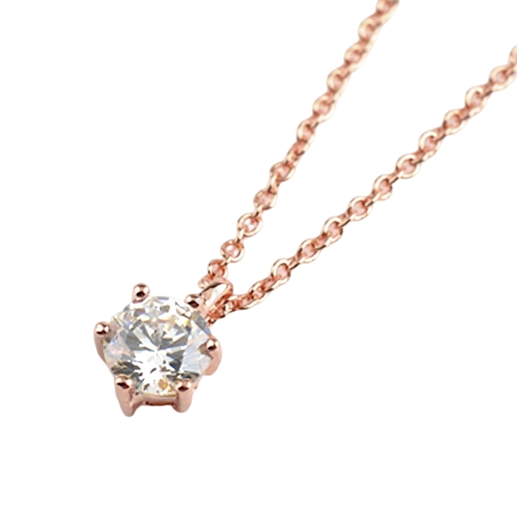 4月 | ネックレス 誕生月カラー 18kコーティング | CREAM-DOT