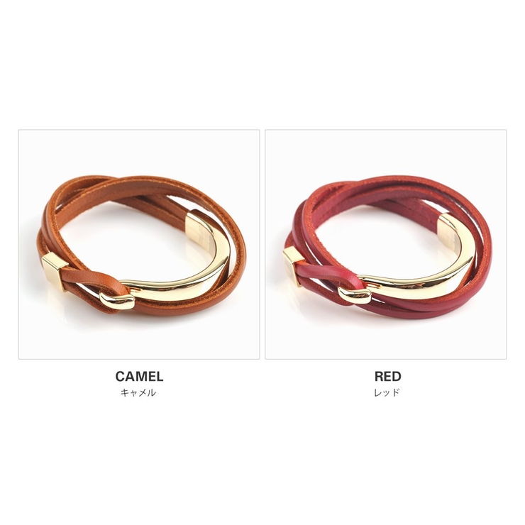 ブレスレット 本革 牛革 | CREAM-DOT | 詳細画像5 