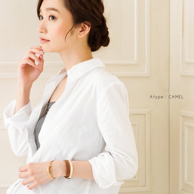 ブレスレット リアルレザー 牛革 | CREAM-DOT | 詳細画像12 