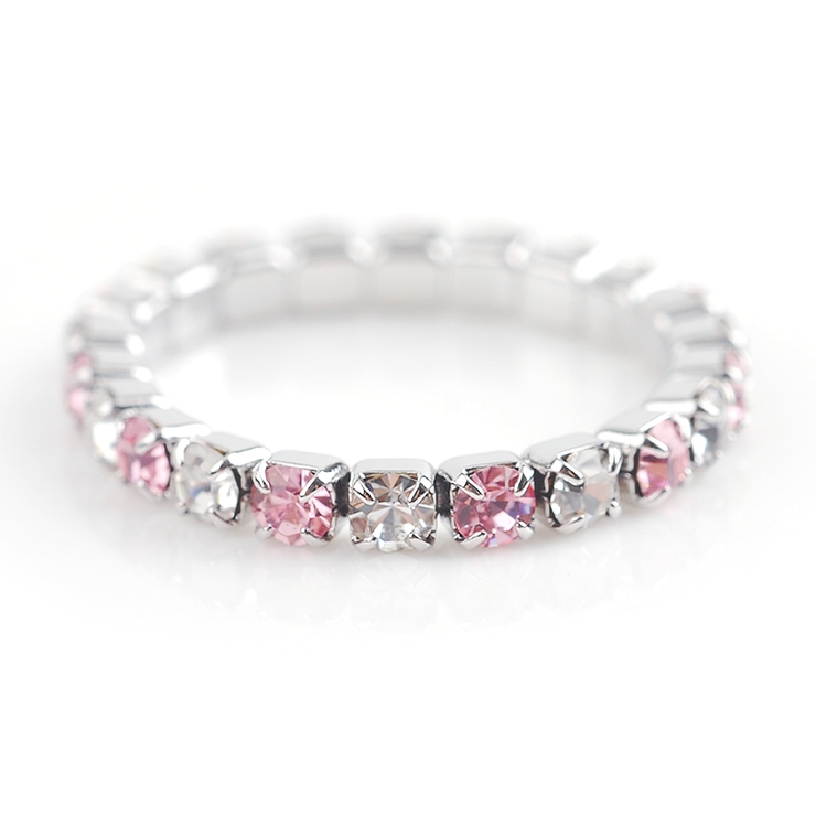 ミックスI | テニスリング 指輪 レディース | CREAM-DOT