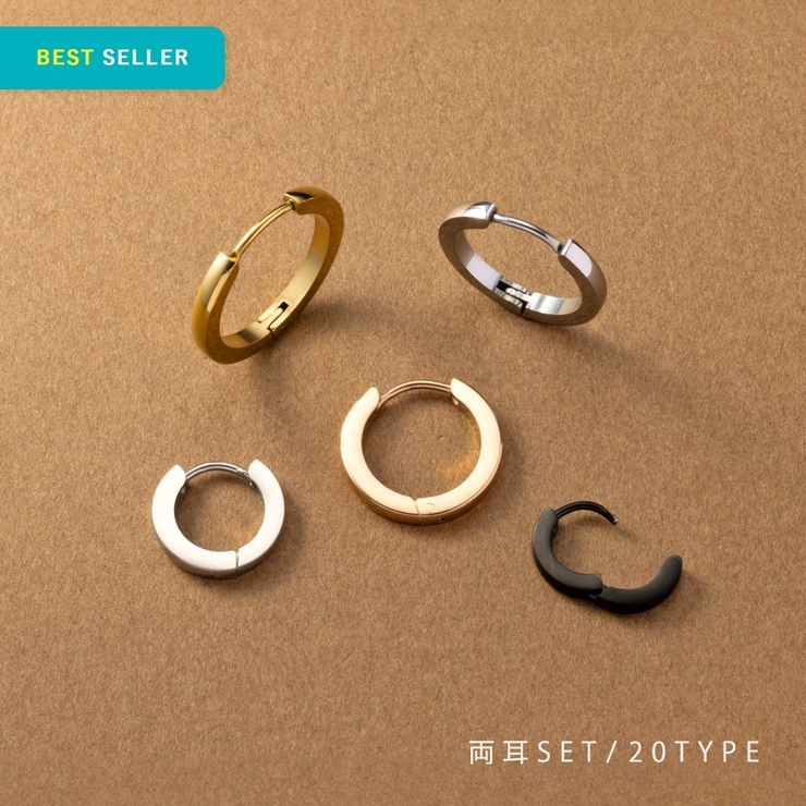 サージカルステンレス 金属アレルギー対応 ピアス | CREAM-DOT | 詳細画像1 