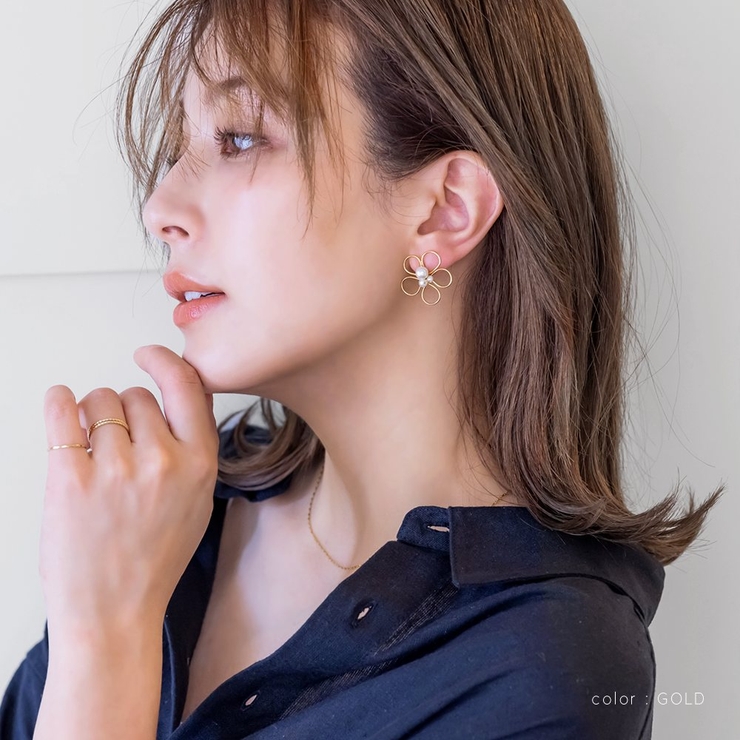 選べる イヤリング ピアス | CREAM-DOT | 詳細画像7