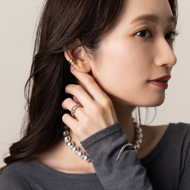 イヤーカフ 金属アレルギー ニッケルフリー | CREAM-DOT | 詳細画像6 