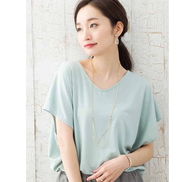 ロングネックレス シンプル ニッケルフリー 品番 Crma Cream Dot クリームドット のレディースファッション通販 Shoplist ショップリスト