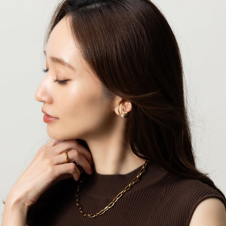 イヤーカフ 金属アレルギー ニッケルフリー | CREAM-DOT | 詳細画像7 