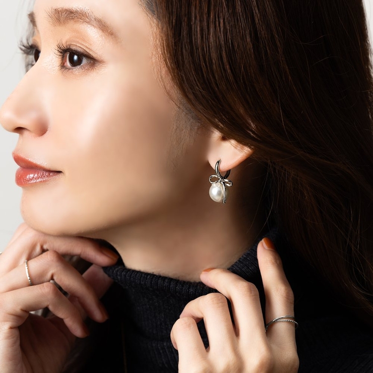 ピアス フープピアス 金属アレルギー | CREAM-DOT | 詳細画像8 