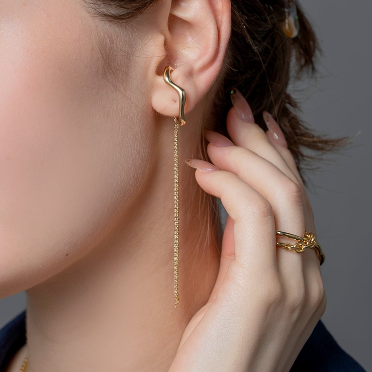 イヤーカフ 金属アレルギー ニッケルフリー | CREAM-DOT | 詳細画像9 