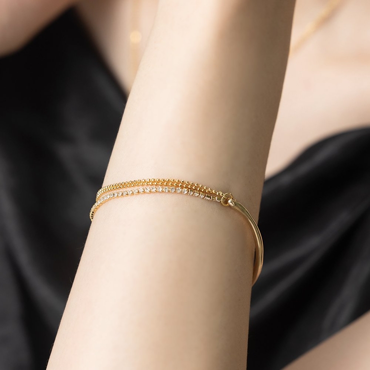 ブレスレット 金属アレルギー ニッケルフリー | CREAM-DOT | 詳細画像1 