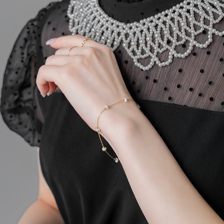 2点セット ブレスレット 金属アレルギー | CREAM-DOT | 詳細画像9 