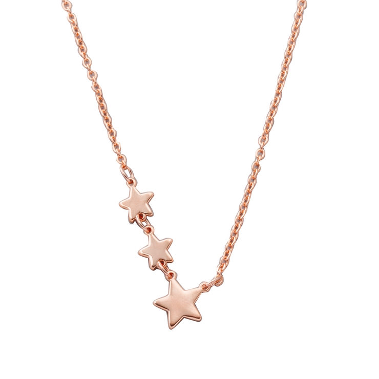 ピンクゴールド | ネックレス 金属アレルギー ニッケルフリー | CREAM-DOT