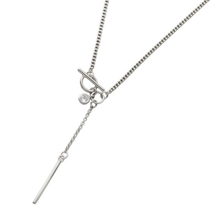 シルバー | ネックレス 金属アレルギー ニッケルフリー | CREAM-DOT