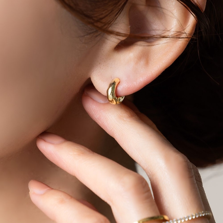 カフイヤリング イヤリング 金属アレルギー | CREAM-DOT | 詳細画像1 