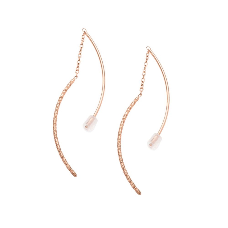 ピンクゴールド | サージカルステンレス 金属アレルギー対応 ピアス | CREAM-DOT