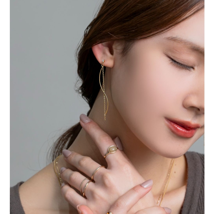 サージカルステンレス 金属アレルギー対応 ピアス | CREAM-DOT | 詳細画像11 