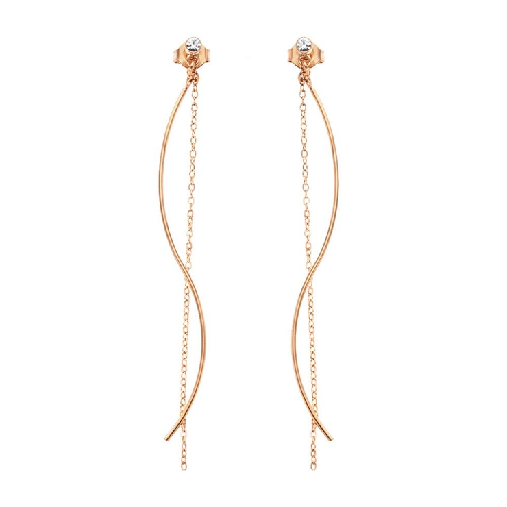 ピンクゴールド | サージカルステンレス 金属アレルギー対応 ピアス | CREAM-DOT