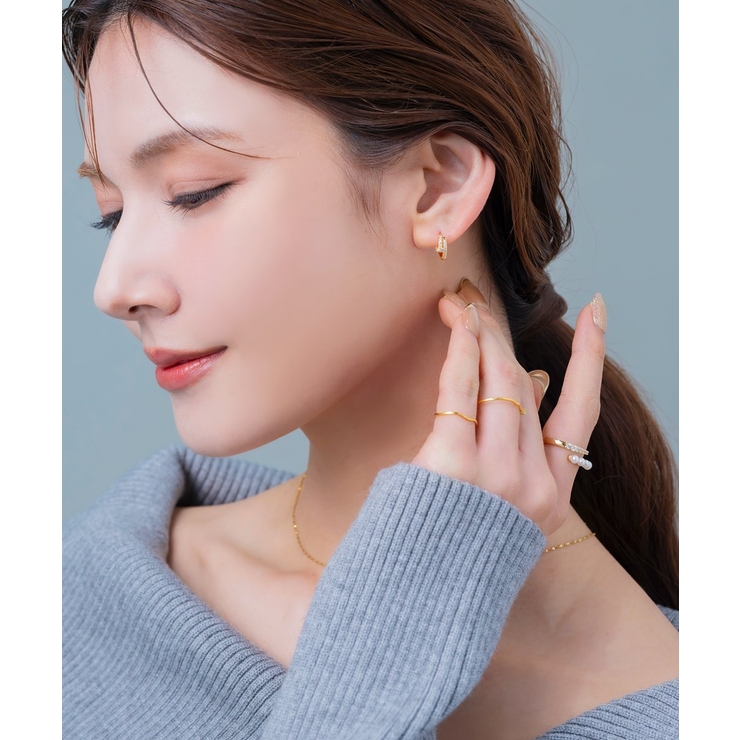 金属アレルギー対応 ピアス ニッケルフリー | CREAM-DOT | 詳細画像8 