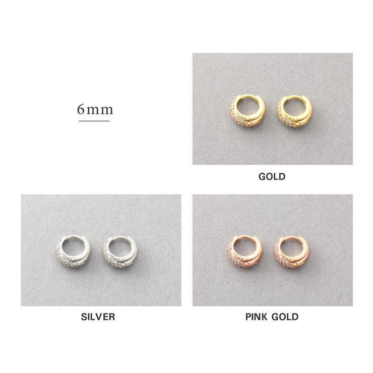 金属アレルギー対応 ピアス ニッケルフリー | CREAM-DOT | 詳細画像5 