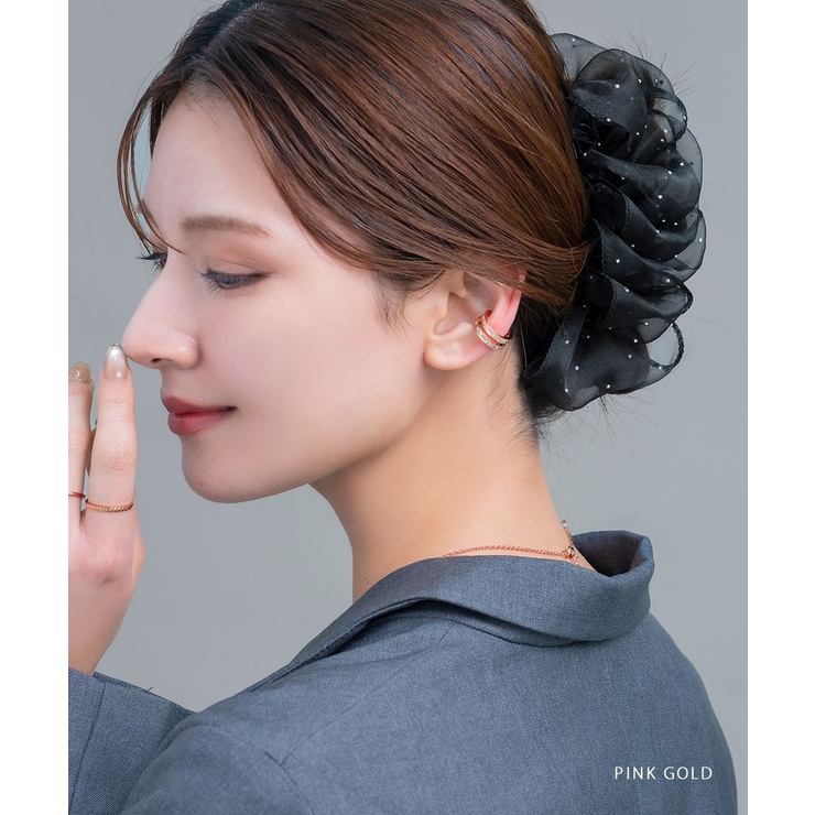 金属アレルギー対応 イヤーカフ ニッケルフリー | CREAM-DOT | 詳細画像9 