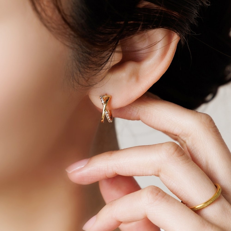 金属アレルギー対応 ピアス ニッケルフリー | CREAM-DOT | 詳細画像1 