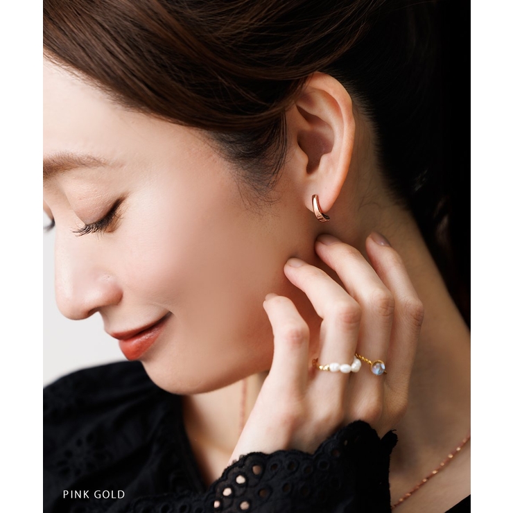 サージカルステンレス 金属アレルギー対応 ピアス | CREAM-DOT | 詳細画像13 