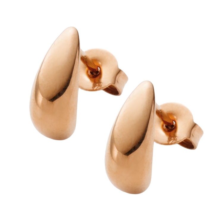 ピンクゴールド | サージカルステンレス 金属アレルギー対応 ピアス | CREAM-DOT