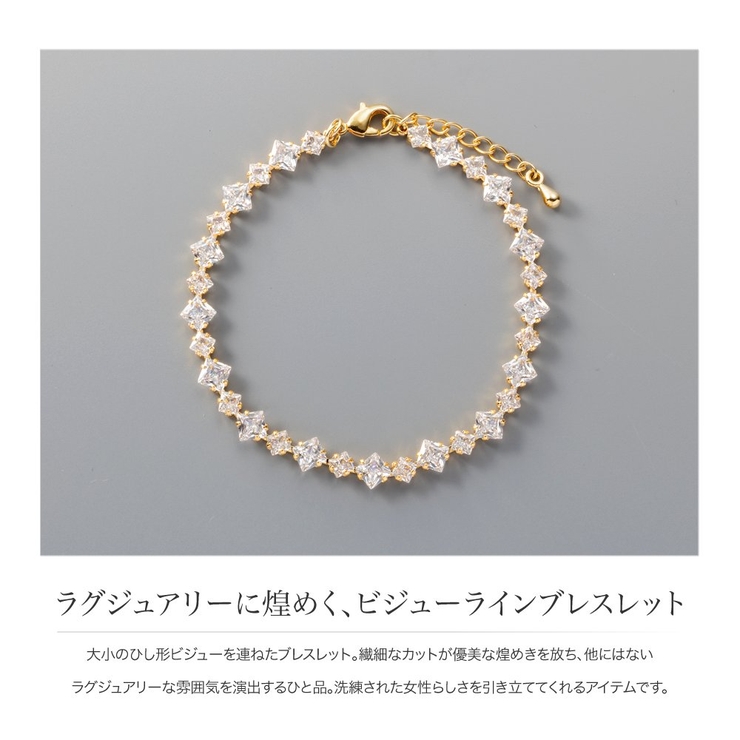 金属アレルギー対応 ブレスレット ニッケルフリー | CREAM-DOT | 詳細画像2 