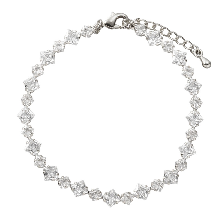 シルバー | 金属アレルギー対応 ブレスレット ニッケルフリー | CREAM-DOT