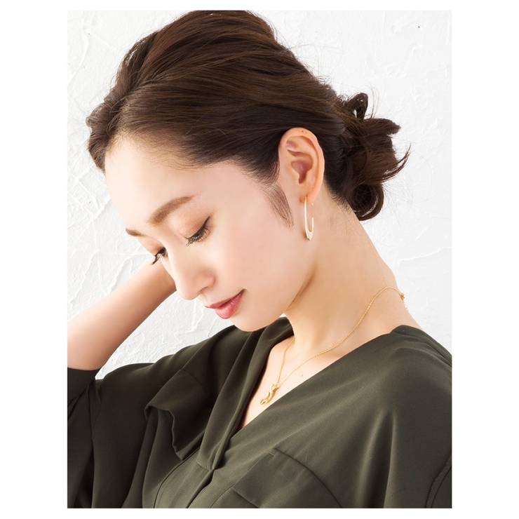 ピアス 18kコーティング 金属アレルギー | CREAM-DOT | 詳細画像2 