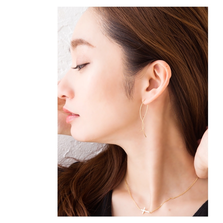 ピアス ワイヤーフックピアス バーフック | CREAM-DOT | 詳細画像7 