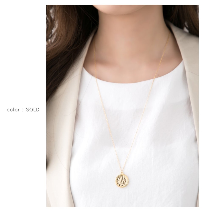 ネックレス ロングネックレス 金属アレルギー[品番：CRMA0004520