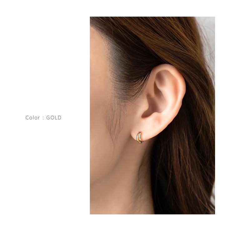 ピアス フープピアス レディース | CREAM-DOT | 詳細画像5 