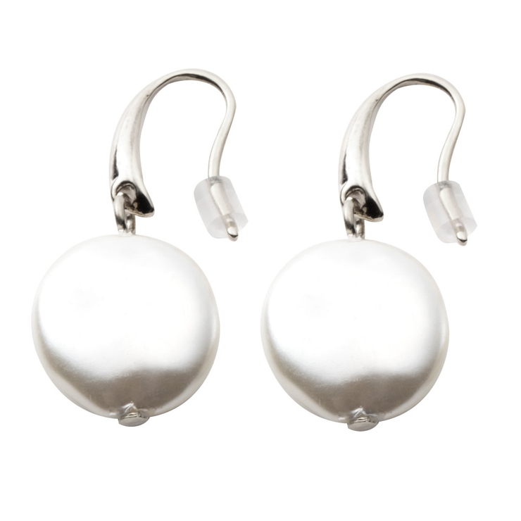 C：シルバー | 選べる4タイプ ピアス フックピアス | CREAM-DOT