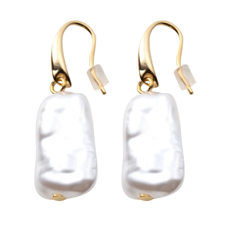 D：ゴールド | 選べる4タイプ ピアス フックピアス | CREAM-DOT